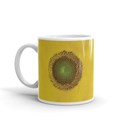 Sunflower/Fibonacci Mug