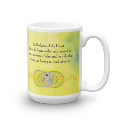 Radiance of the Heart/Sunflower Mug - Image 4