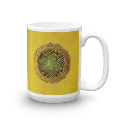 Sunflower/Fibonacci Mug - Image 4